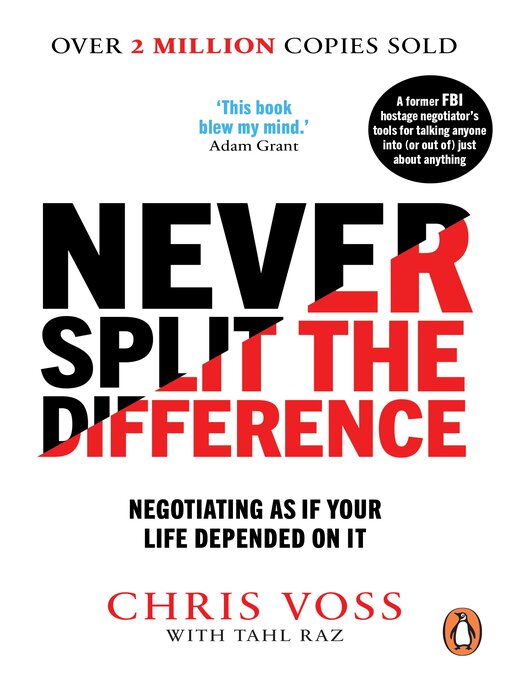 Title details for Never Split the Difference by Chris Voss - Wait list